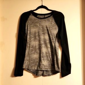 The North‎ Face Women's - Hyperlayer Flash Dry- Black Gray And White Sz medium